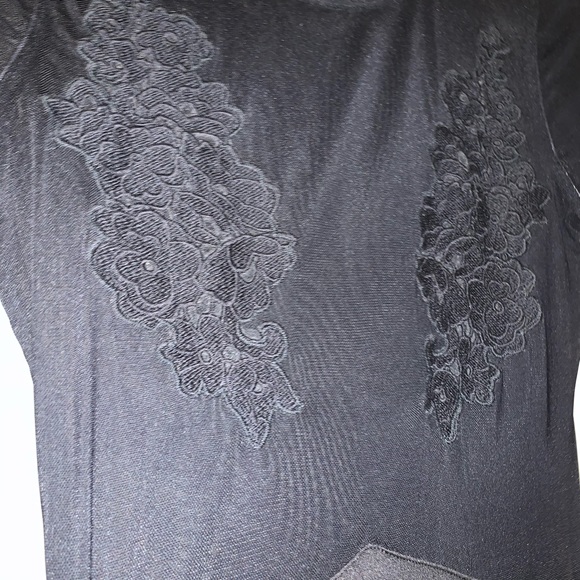 Black mesh little black dress - Picture 2 of 5